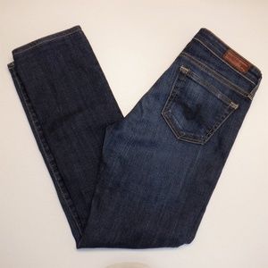AG Adriano Goldschmied The Alexa Jeans Crest Blue Size 25R 28x26.6